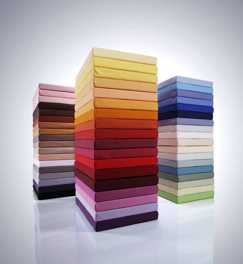 Mooie kleur combinaties hoeslakens van Bella donna